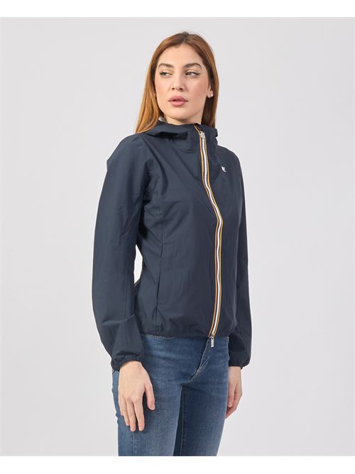 Llily K-way women's short jacket with hood K-WAY | K5127LW-LILY STRETCHK89